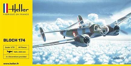 HELLER 1/72 Bloch 174 Recon Bomber