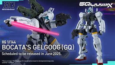 BANDAI  1/144 HGGQ #04 Bokata's Gelgoog (GQ) "Gundam GQuuuuuuX"