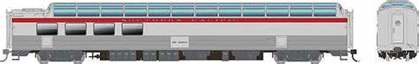 RAPIDO N Passenger Car, 3/4 Dome Lounge, SP #3603 (General Service w/ Fluted Sides)