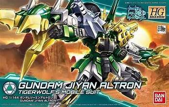 BANDAI #11 Jiyan Altron Gundam "Gundam Build Divers" HGBD 1/144