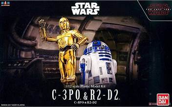 BANDAI 1/12 C-3PO & R2-D2, Star Wars