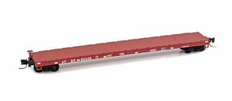 MICRO-TRAINS Z Flat Car, 60' AT&SF #95330