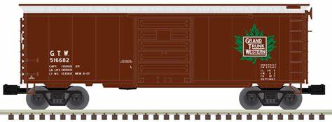 ATLAS N Boxcar, 40' PS-1, Grand Truck Western #516682