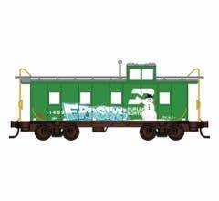 MICRO TRAINS N Burlington Northern Christmas Graffiti Caboose