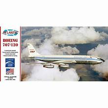 ATLANTIS /139 Boeing 707 Astrojet Plastic Model Airplane Kit with Swivel Stand