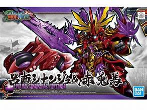 BANDAI  #08 Lu Bu Sinanju & Red Hare "SD Sangoku Soketsuden"