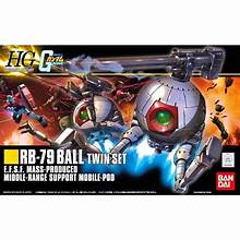 BANDAI 1/144 HGUC #114 RB-79 Ball (Twin Set) "Mobile Suit Gundam"