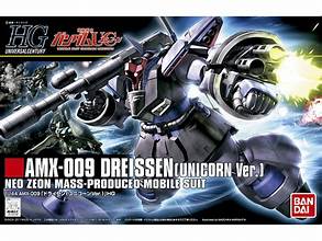 BANDAI 1/144 HGUC #124 Dreissen (Unicorn Version)
