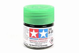 TAMIYA Acrylic X-25 Clear Green