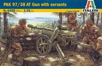 ITALERI 1/35 Pak 97/38 AT Gun with Crew