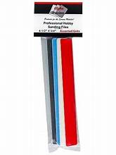 PROFILE  Hobby Sanding Files -- Includes 4 Assorted Grits 6-1/2 x 3/4"