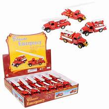 WOW TOYZ Classic Fire Truck Pullback