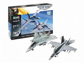 REVELL 1/72 Top Gun Maverick's Set: F/A18E Super Hornet & F14D Super Tom
