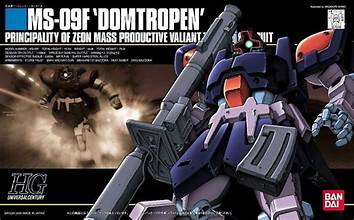 Bandai 1/144 HGUC #17 MS-09F Dom Tropen "Gundam 0083: Stardust Memory"