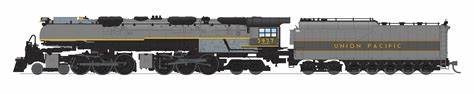 BROADWAY LTD N Challenger 4-6-6-4, UP #3977 Museum Version Two-tone Gray (DCC w/ Sound & Smoke)