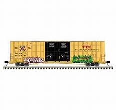 ATLAS N Boxcar, Master Gunderson 7550 Double Door, TTX #664391 (Graffiti)