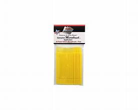Alpha Abrasives Ultrabrush Regular Micro Brushes (Yellow) (25)