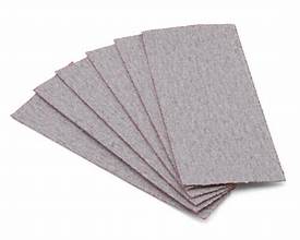 DUBRO 6 pack of 22" Premium Sandpaper- 80 Grit