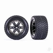 TRAXXAS T&W GRAY WHL GRAVIX REAR