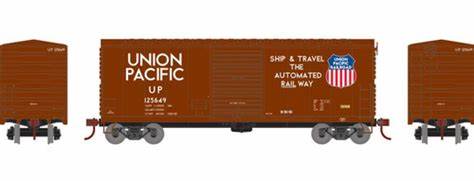 ATHEARN HO Union Pacific 40' Modern Box Car #125649