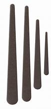 FLEX-I-FILE Tapered Hobby & Craft Files -- 7 Assorted Grits - All 3" Long Mini Size