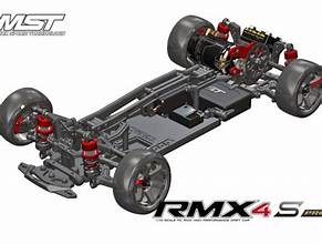 MST RMX 4 S Pro 1/10 RWD Electric Drift Car Kit (No Body)