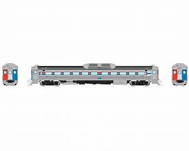 RAPIDO N Budd RDC-1 Phase 1 - Sound and DCC -- Amtrak (Phase II, silver, red, blue, white)