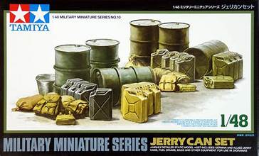 TAMIYA 1/48 Jerry Can Set