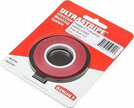 HANGER 9 Ultrastripe True Red 1/4"