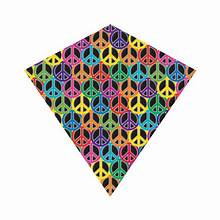 WindNSun WindDiamond Peace Nylon Kite, 31 Inches Wide