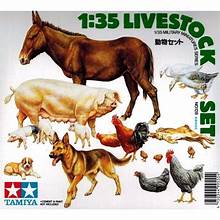 TAMIYA 1/35 Livestock Set