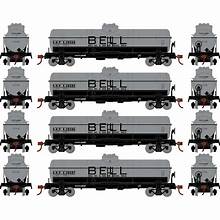 ATHEARN HO 1-Dome Tank, Bell Oil/SHPX #2 (4)