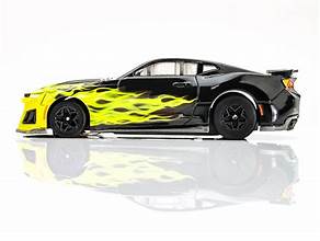 AFX Camaro ZL1 2021 - Wildfire Black/Lime