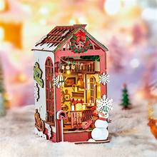ROBOTIME Christmas Indoor Scene DIY Book Nook