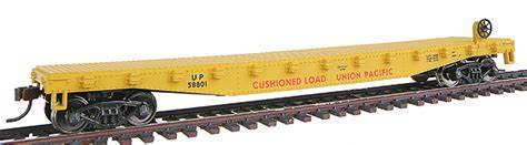WALTHERS HO Flatcar - Ready to Run Union Pacific
