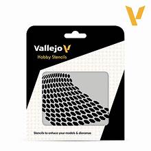 VALLEJO Distored Honeycomb Stencils