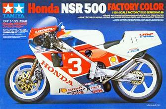 TAMIYA 1/12 Honda NSR500 Factory Color Racing Motorcycle
