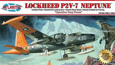 ATLANTIS Lockheed P2V-7 Neptune w/Trading Card