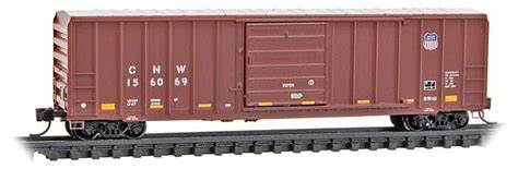MICRO-TRAINS N Boxcar, 50' Rib Side Single Door, B&O #401110