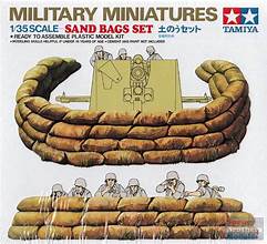 TAMIYA 1/35 Sand Bag Set