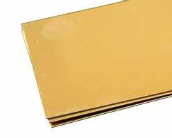 K&S .005"x4"x10" Brass Sheet Metal (1pc)