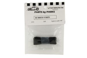 PARTS BY PARK 1/24-1/25 20 ft. Rubber Strips for fan belts, small hose, weather strips, etc