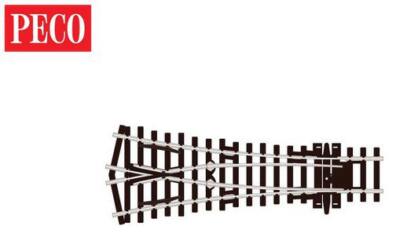 PECO HO  Code 100 Electrofrog Small Radius Y