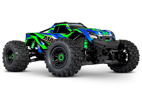 TRAXXAS MAXX WITH WIDEMAXX 4S GREEN