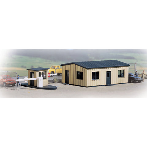 WALTHERS HO Office & Guard Shack Office  Kit