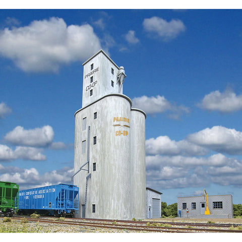 HO PRAIRIE CO-OP GRAIN ELEVATOR KIT