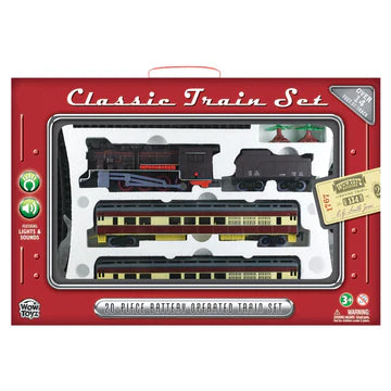 WOW TOYZ Deluxe Classic Train Set 20-pc