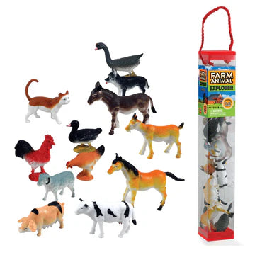 EXPLORER Farm Animals Tube