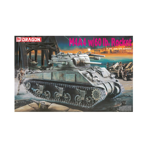 DRAGON MODELS 1/35  M4A4 W/ ROCKET