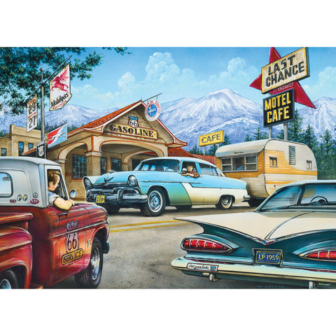 MASTER PIECES 1000-PIECE PUZZLE Rollin Route 66